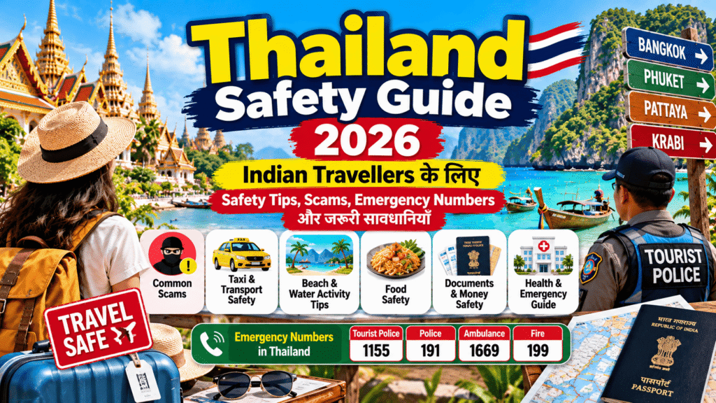 Thailand Safety Guide 2026: Safety Tips for Indian Tourists