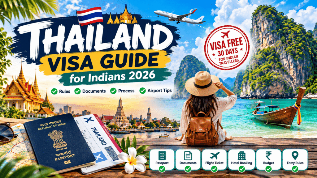 Thailand Visa Guide for Indians 2026: भारतीयों के लिए Thailand जाने का Visa और जरूरी Documents
